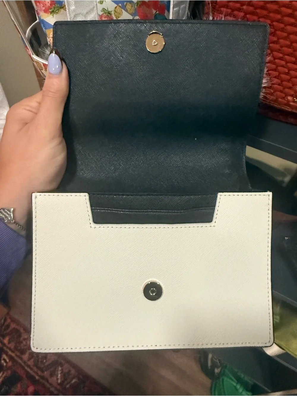 Kate Spade Dashing Beauty Penguin Hazel Crossbody Bag Black Leather Novelty RARE